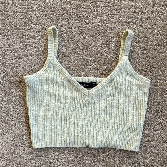Glassons Ribbed Knit Crop Tank - Picture 1 of 4